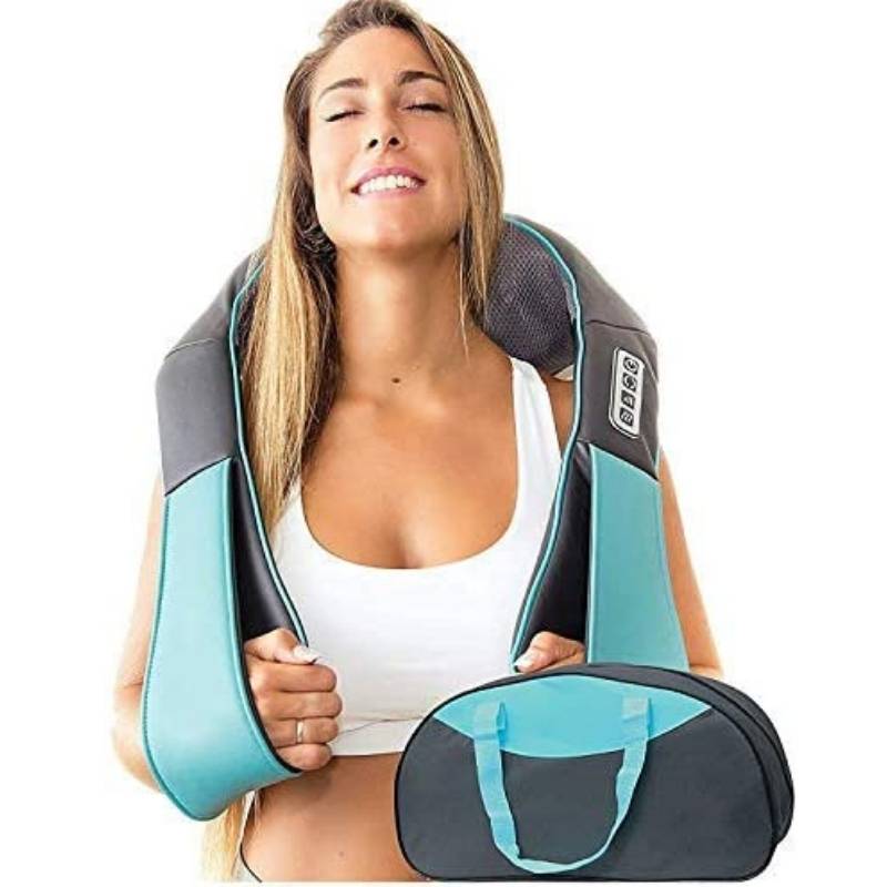 Συσκευή μασάζ Shiatsu Θερμαινόμενη για τον αυχένα & την πλάτη