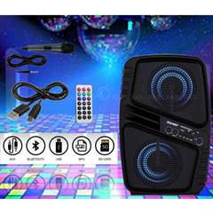 Καραόκε Bluetooth Ηχείο Με Τηλεχειριστήριο-Μικρόφωνο