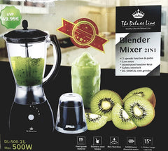 Deluxe Line Μπλέντερ Μίξερ Χωρητικότητας 1.5lt