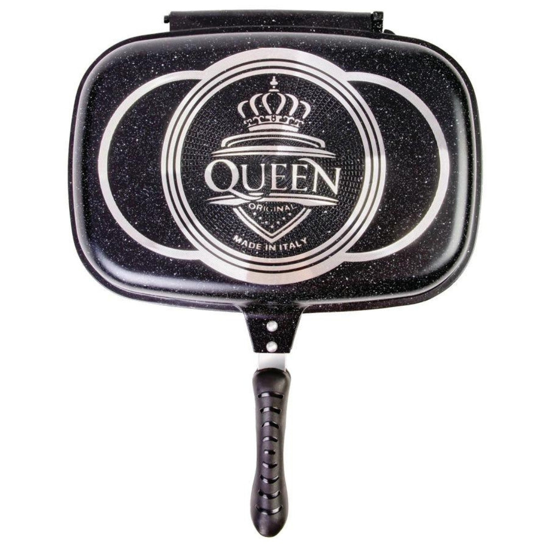Τηγάνι Ψησίματος Διπλό QUEEN 36cm x 24.5cm x 7.5cm