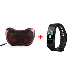 Θερμαινόμενο Μαξιλάρι μασάζ Shiatsu + ρολόι Fitness Smart