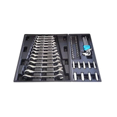Platinum Tools Εργαλειοφόρος τροχήλατος με 7 συρτάρια, 296 εργαλεία και κλειδαριά.