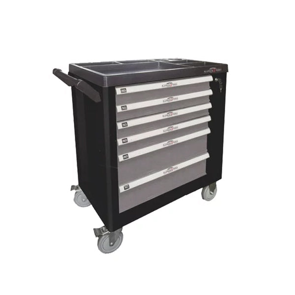 Platinum Tools Εργαλειοφόρος τροχήλατος με 7 συρτάρια, 296 εργαλεία και κλειδαριά.