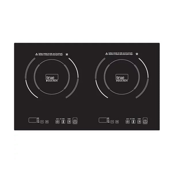 HomeTronics διπλή επαγωγική εστία μαγειρέματος 2000W